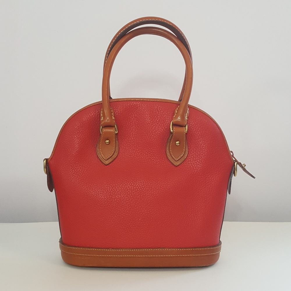 Dooney & Bourke Rare Vintage Large Norfolk Bag - Picture 8 of 8